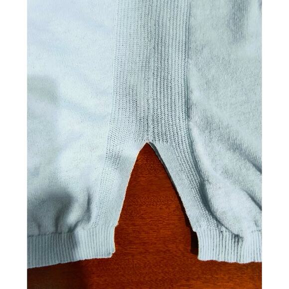 Gap Lightweight V-Neck Long Sleeve Tunic Sweater, Pale Aqua, Size M - Picture 5 of 5